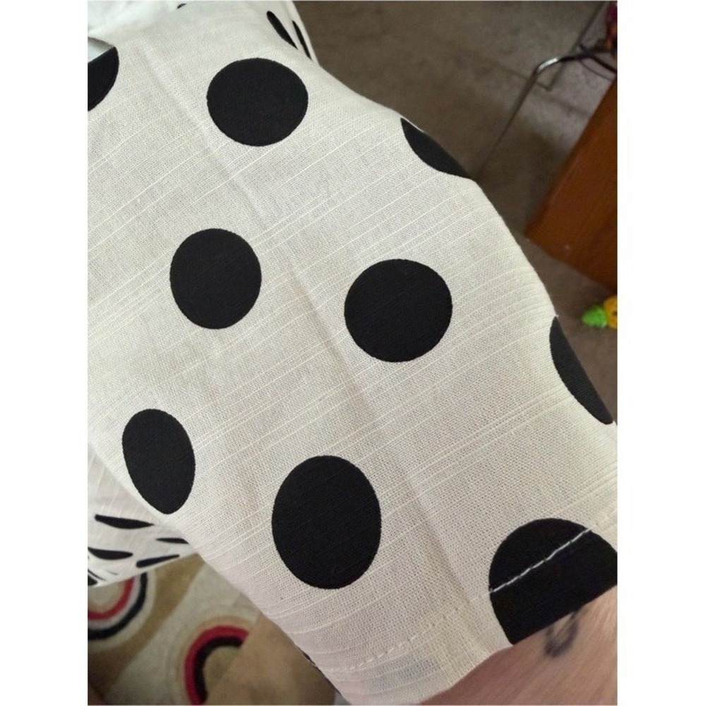 BIBi Polka Dot Off The Shoulder Ruffle Blouse XL - Picture 7 of 10